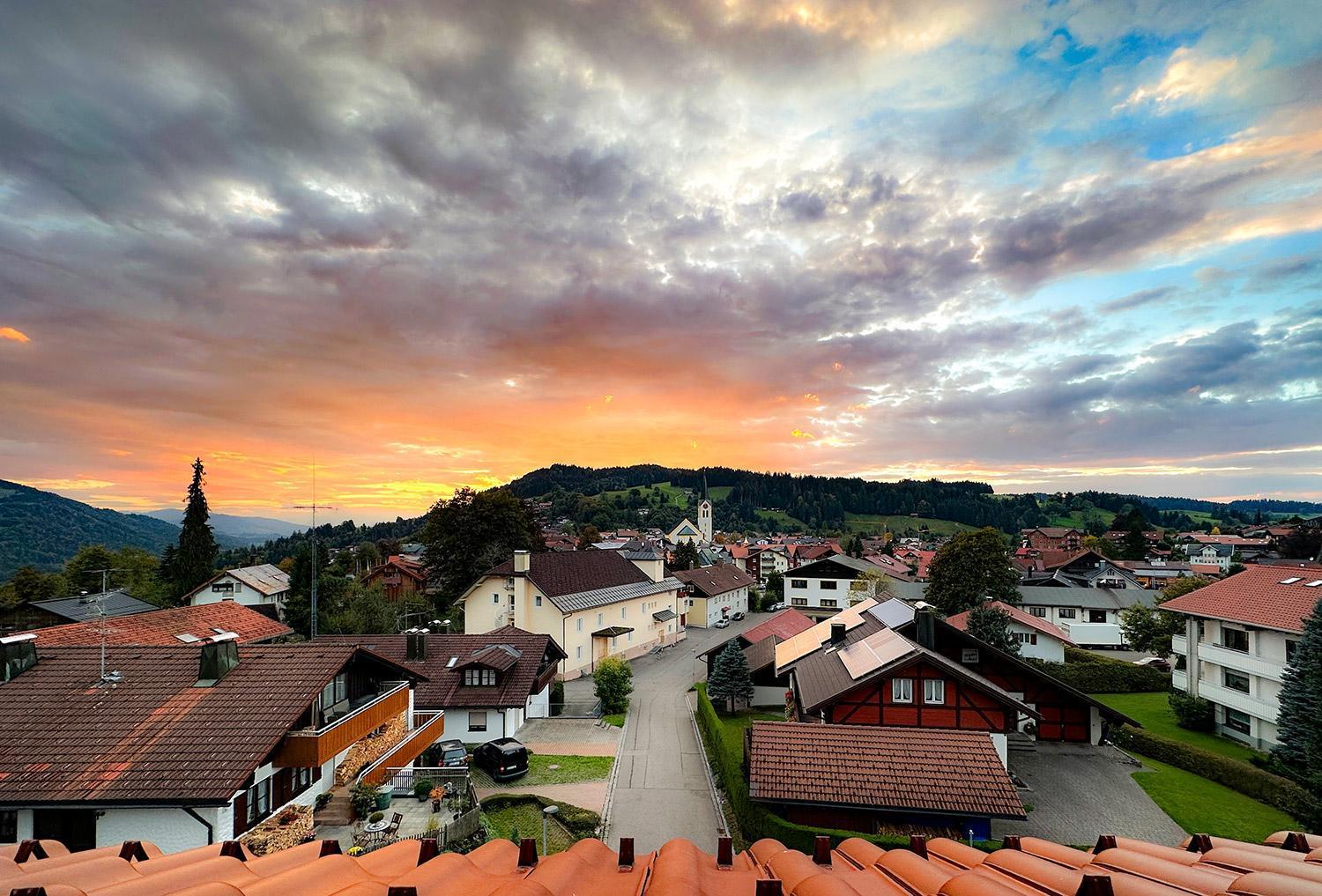 Ferienwohnung Giebelblick-D Oberstaufen Exterior foto