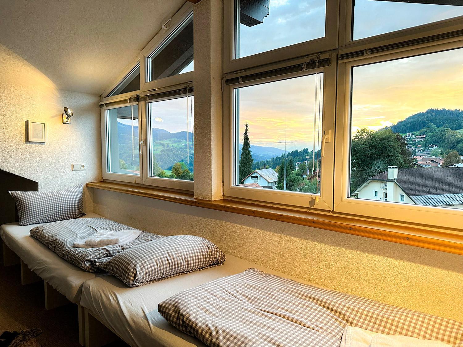 Ferienwohnung Giebelblick-D Oberstaufen Exterior foto
